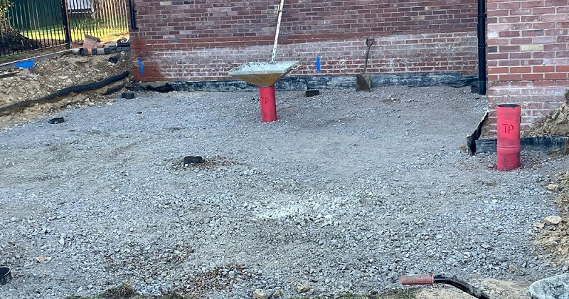 Piling Contractor Work for a School Extension in Donington, Lincolnshire